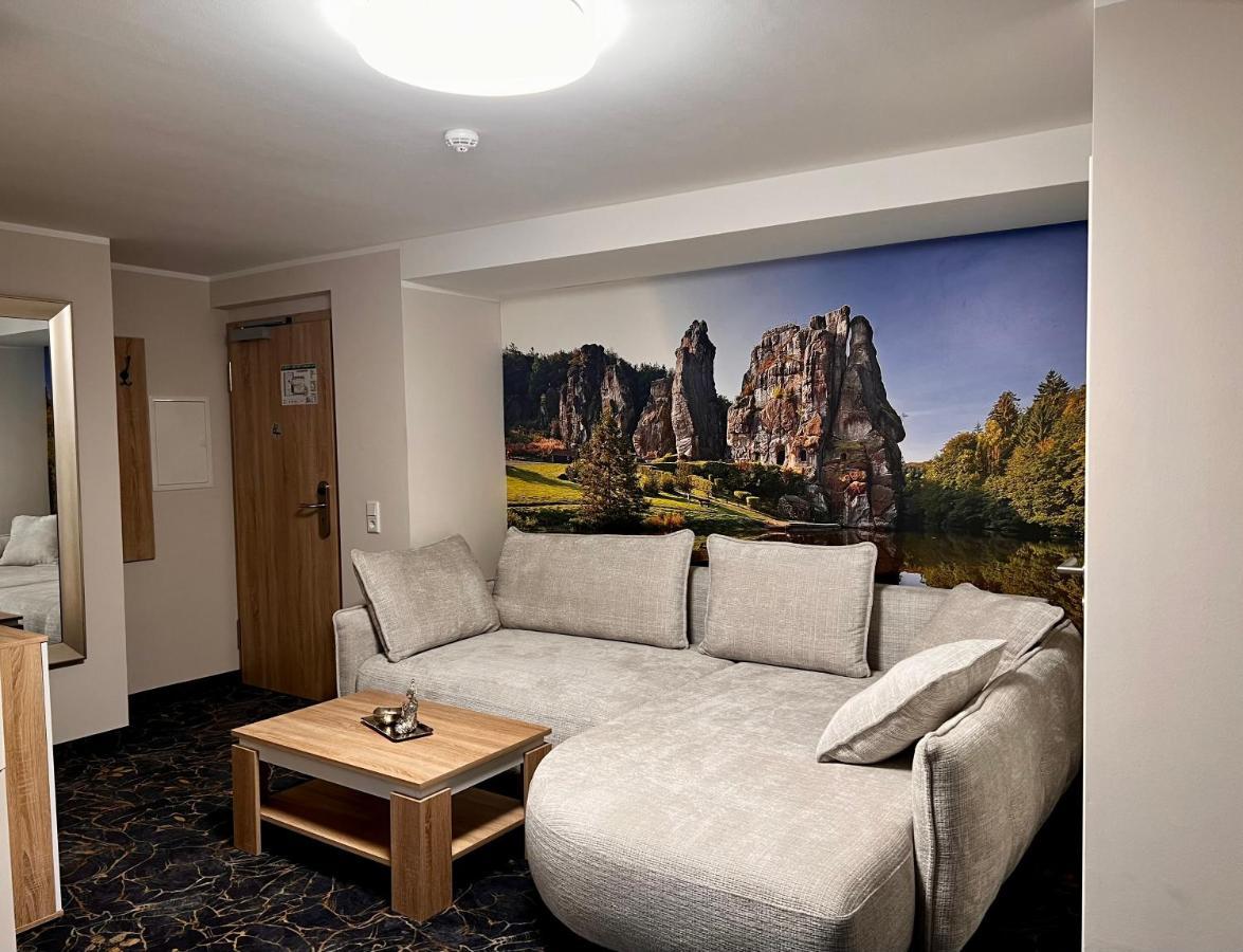 Gaestehaus Am Kurpark Hotel Garni Horn-Bad Meinberg Kültér fotó