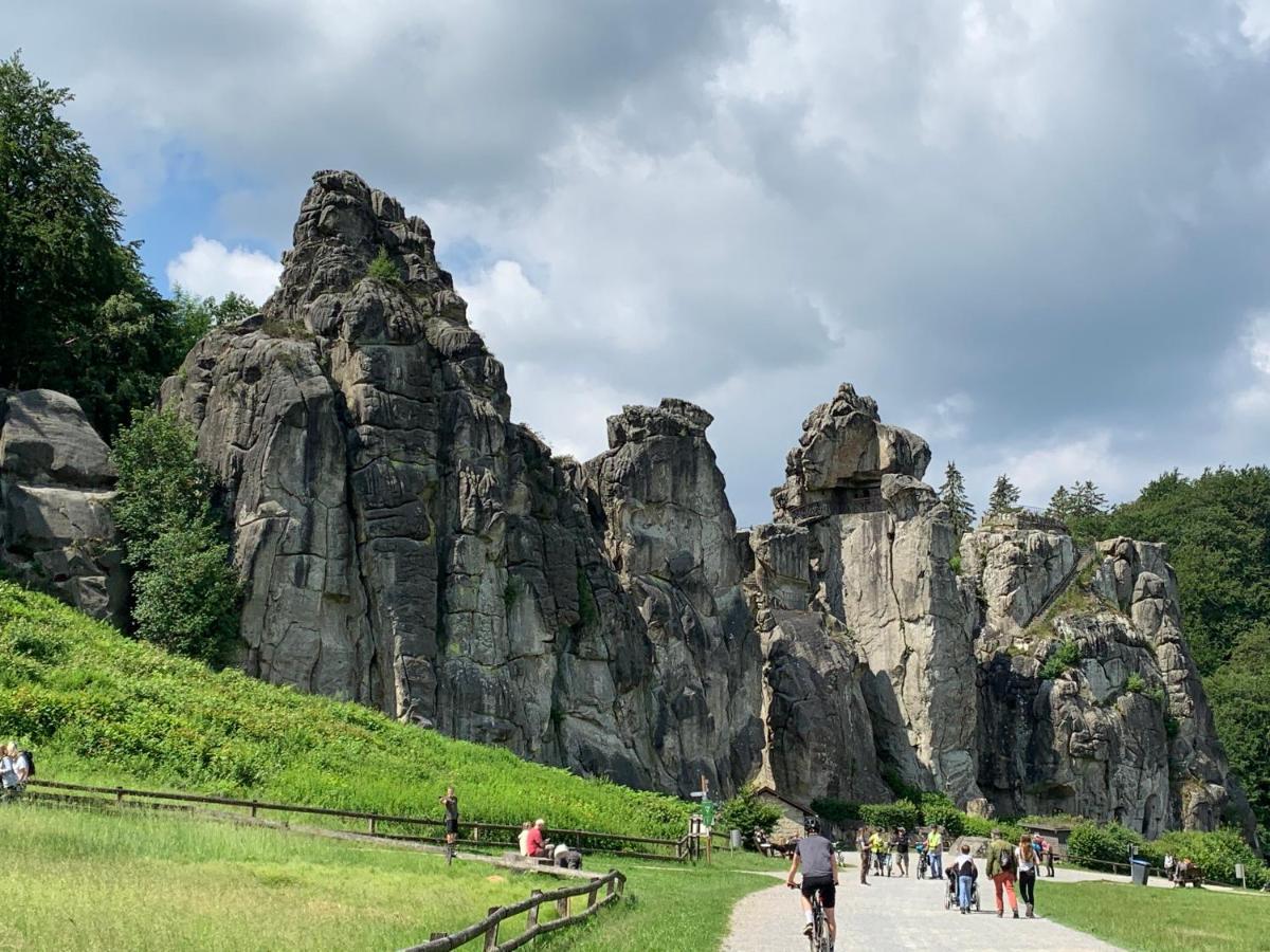 Gaestehaus Am Kurpark Hotel Garni Horn-Bad Meinberg Kültér fotó